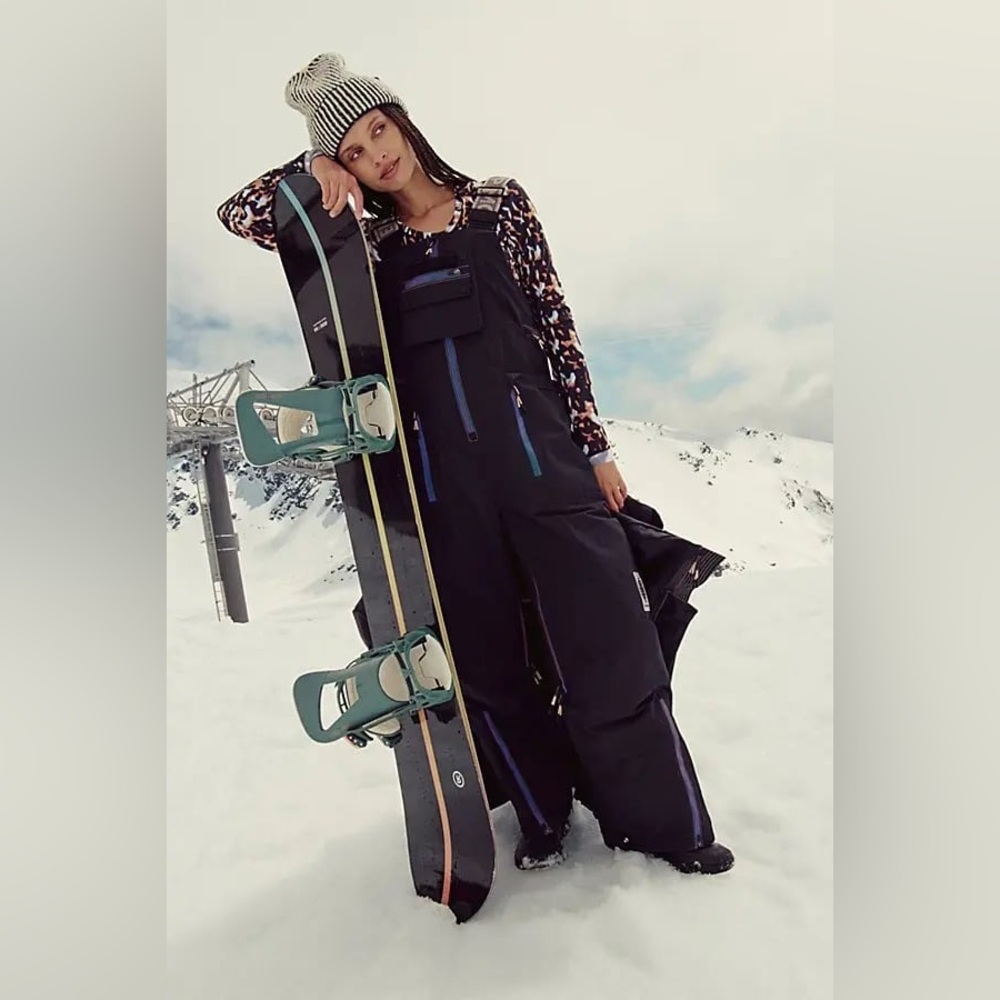 Free People Movement Care FP On The Ascend Solid Insulated Bib